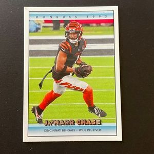 Ja'Marr Chase: Cincinnati Bengals Wide Receiver 2022 (Donruss 1992) #No.24